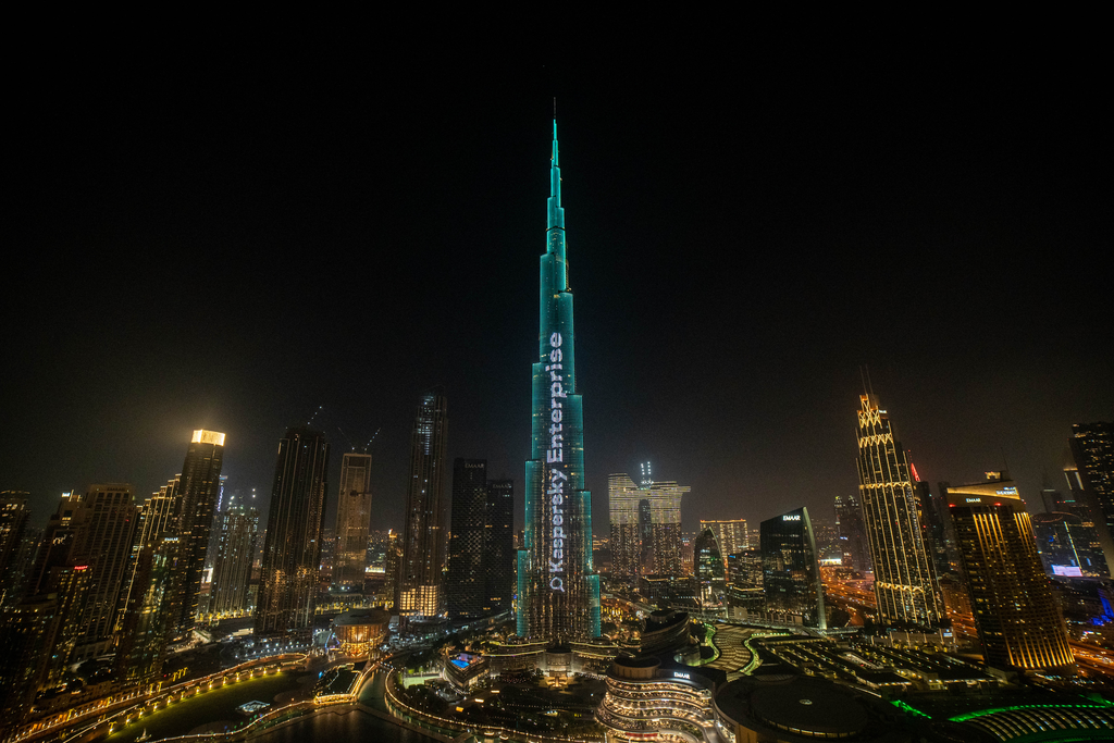 Kaspersky Takes Top Enterprise Cybersecurity to the Heights of Burj Khalifa